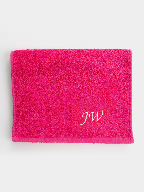 Personalised Gym Towel Pink 2